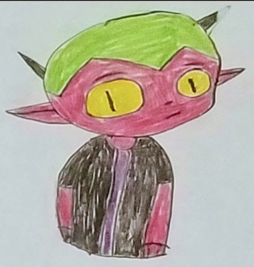 Poster portrait of Exo in pale blue and gold tones