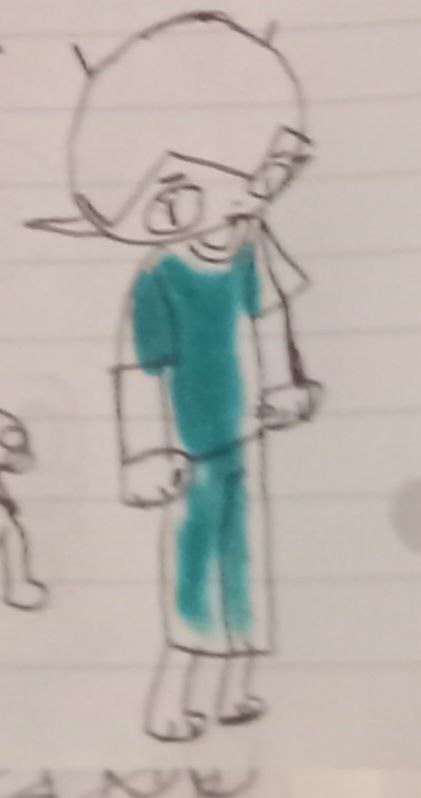 Hand-drawn character designs for Exo, Shaman, and Fazo.